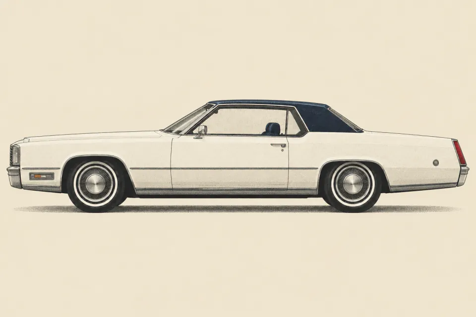 Cadillac Eldorado, иллюстрация