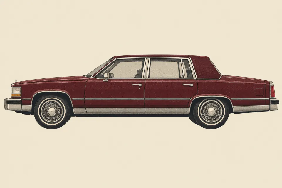 Cadillac Fleetwood, иллюстрация