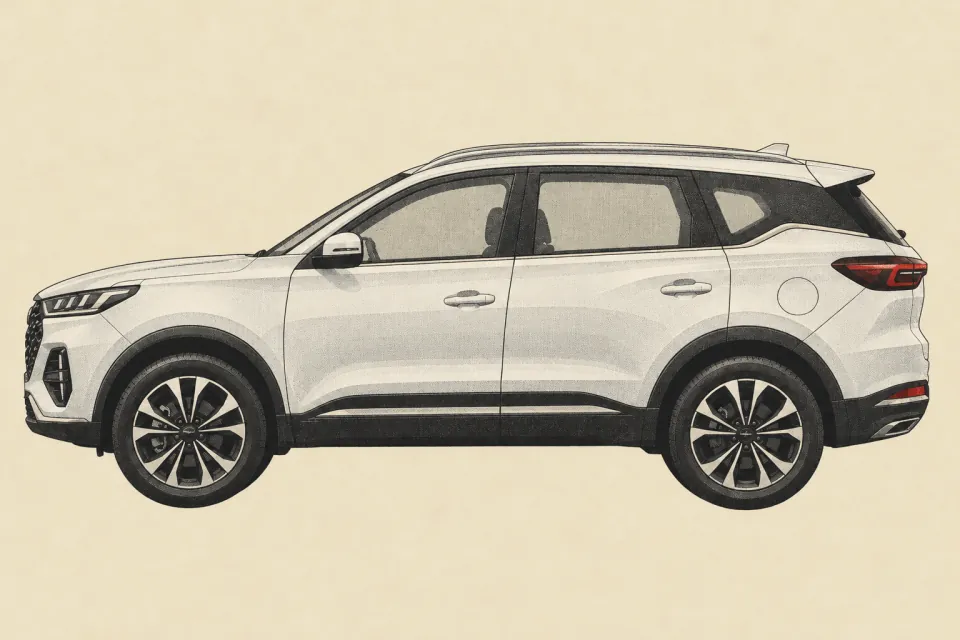 Chery Tiggo 7 Pro, иллюстрация