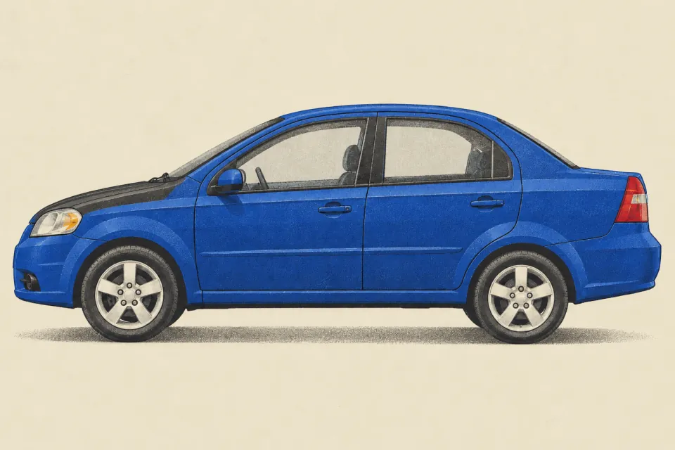 Chevrolet Aveo, иллюстрация