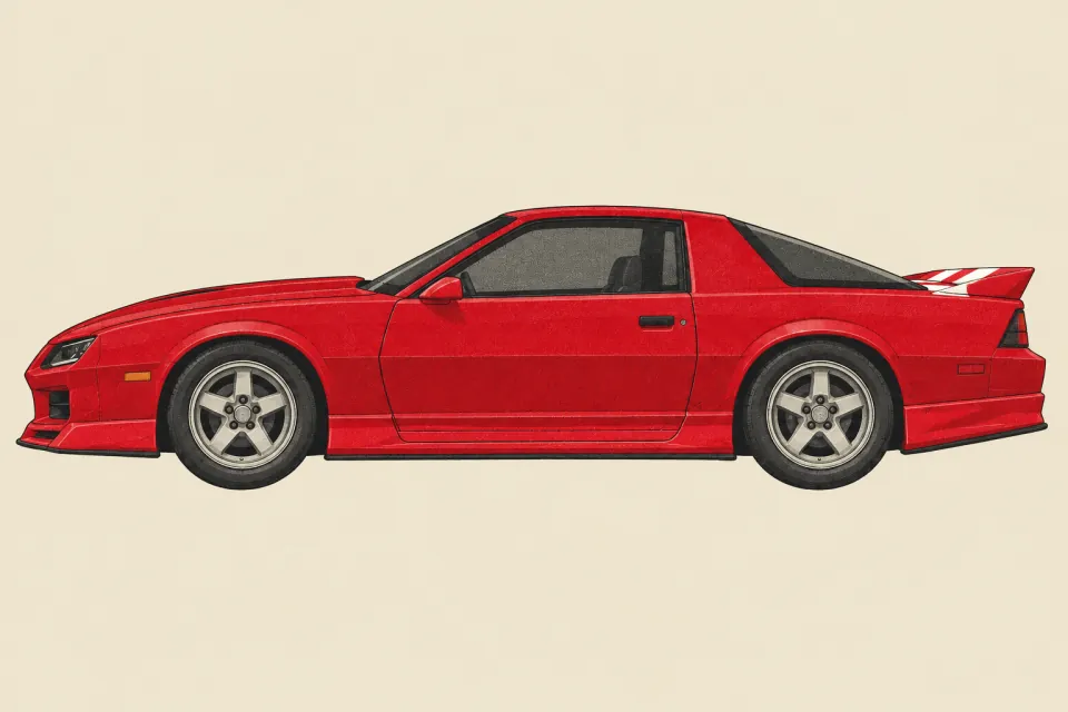 Chevrolet Camaro, иллюстрация