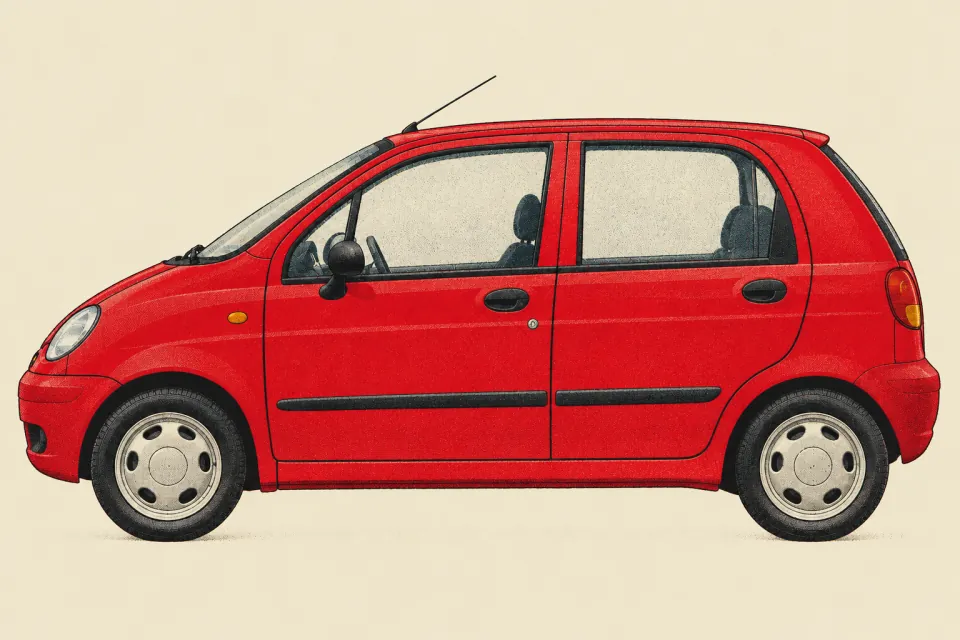 Daewoo Matiz, иллюстрация