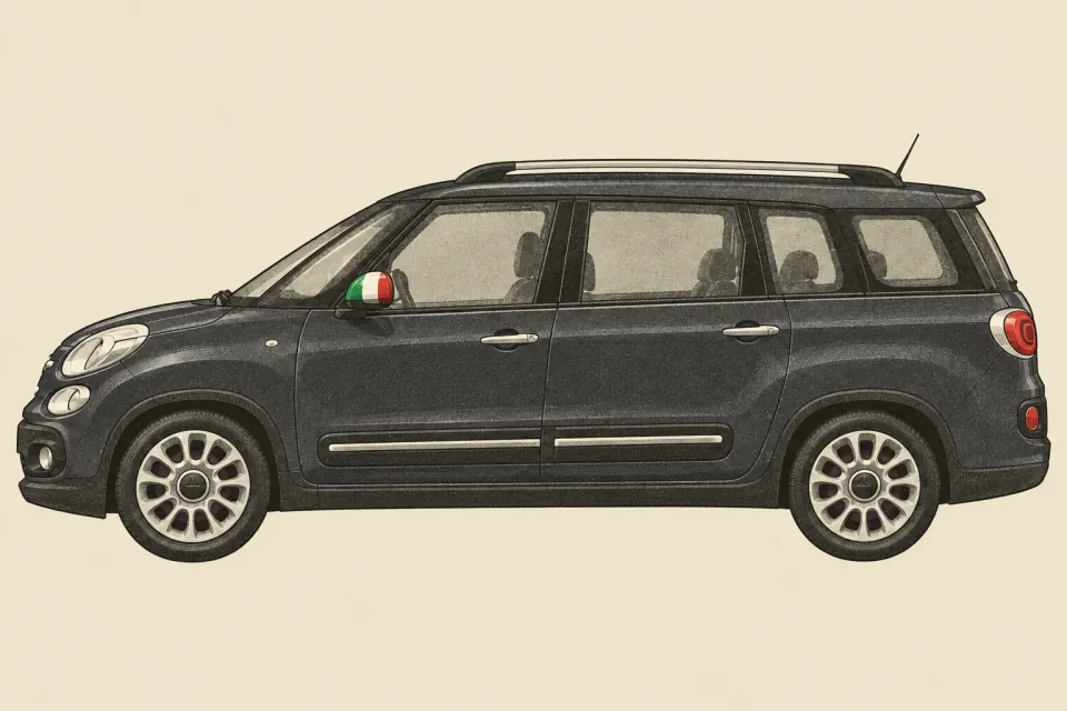 Fiat 500L, иллюстрация