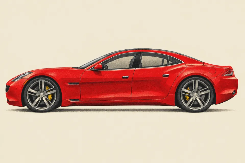 Fisker Karma, иллюстрация