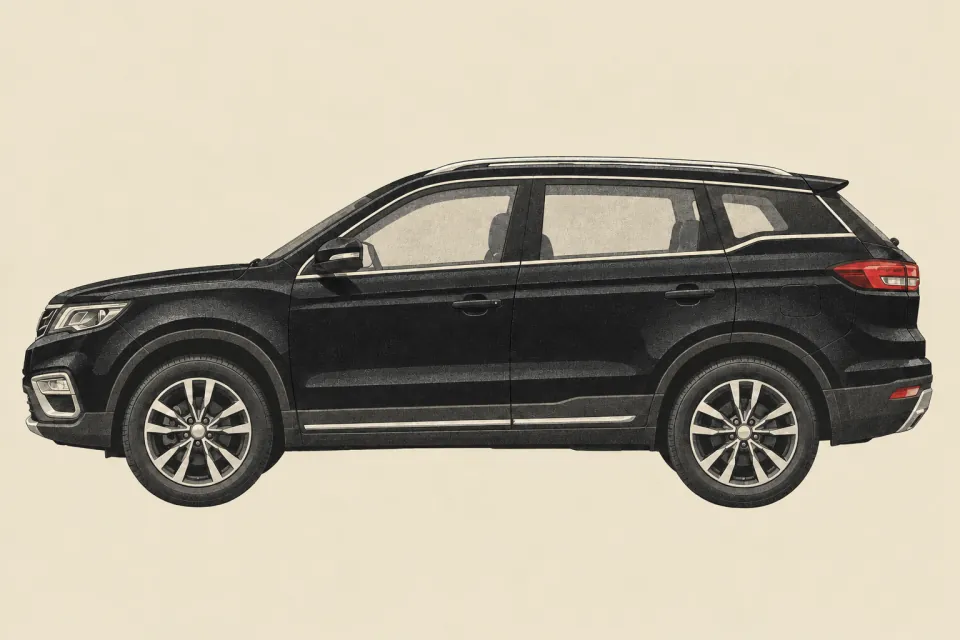 Geely Atlas NL-3, иллюстрация
