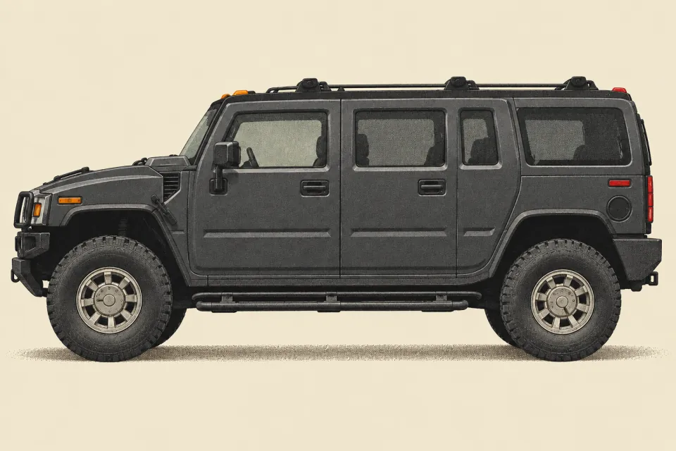 Hummer H2, иллюстрация