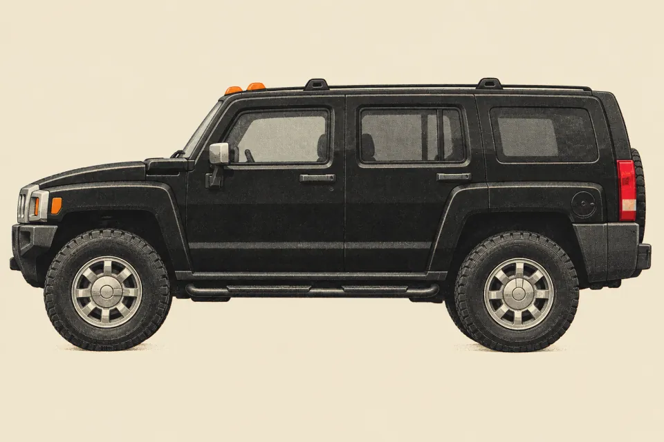 Hummer H3, иллюстрация