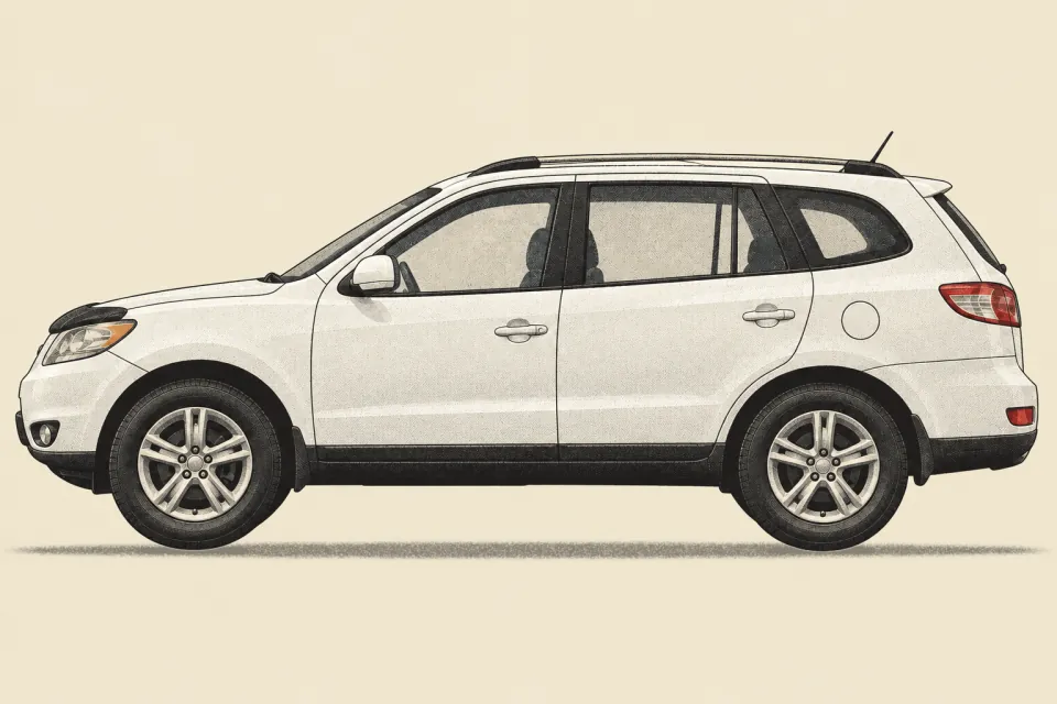 Hyundai Santa Fe, иллюстрация