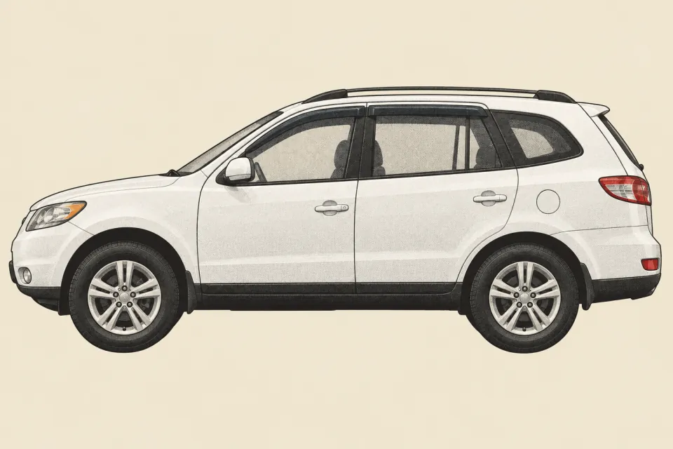 Hyundai Santa Fe, иллюстрация