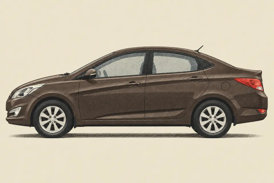 Hyundai Solaris, иллюстрация