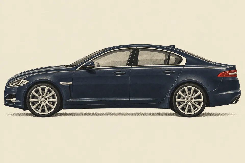 Jaguar XF, иллюстрация