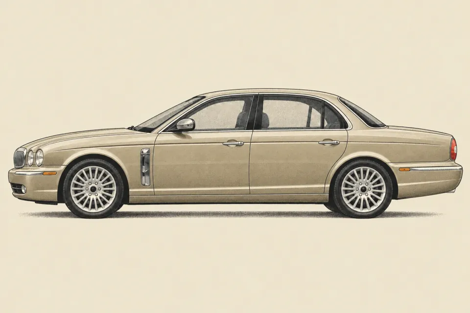 Jaguar XJ, иллюстрация