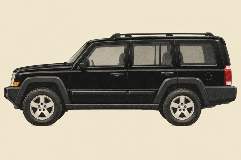 Jeep Commander, иллюстрация