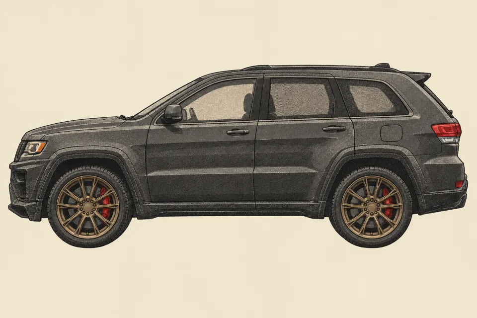 Jeep Grand Cherokee WK2, иллюстрация