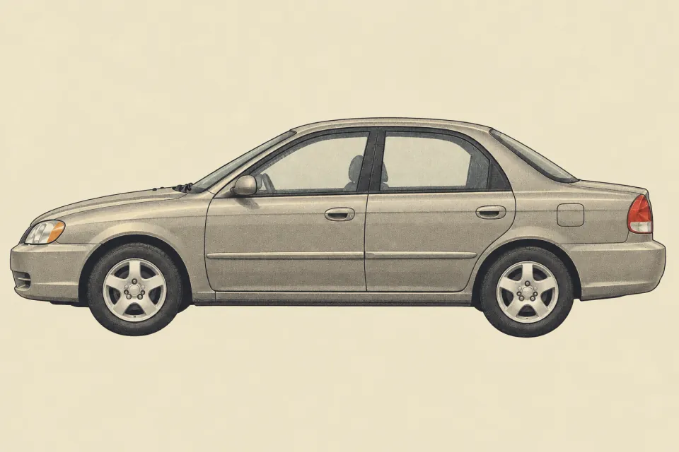 Kia Spectra, иллюстрация