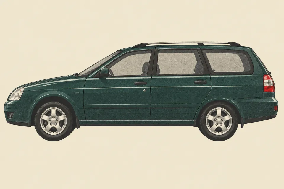 Lada Priora универсал, иллюстрация