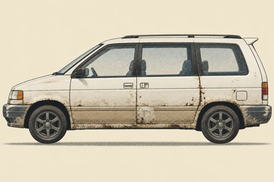 Mazda MPV, иллюстрация