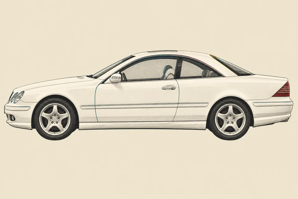 Mercedes-Benz CL600 W215, иллюстрация
