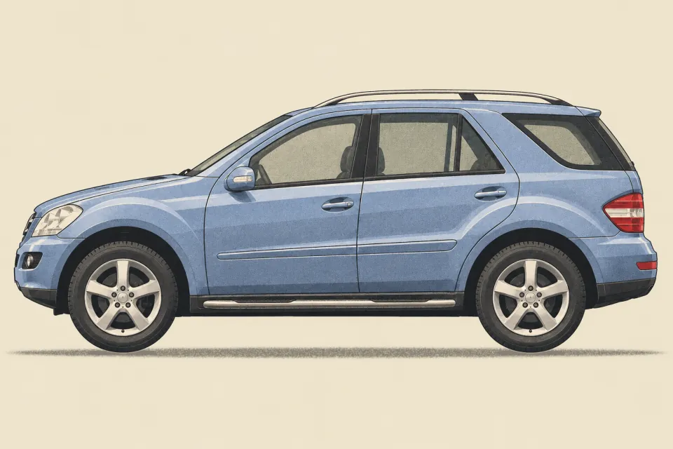 Mercedes-Benz ML W164, иллюстрация