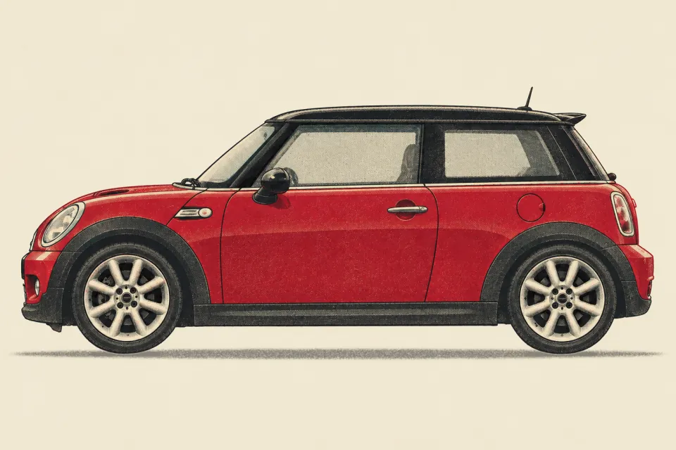 Mini Cooper S R56, иллюстрация