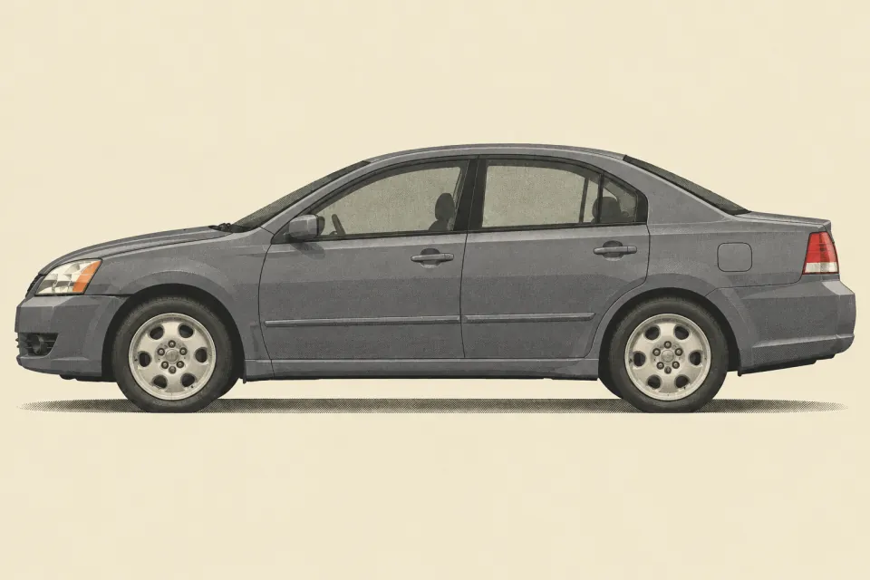 Mitsubishi Galant IX, иллюстрация