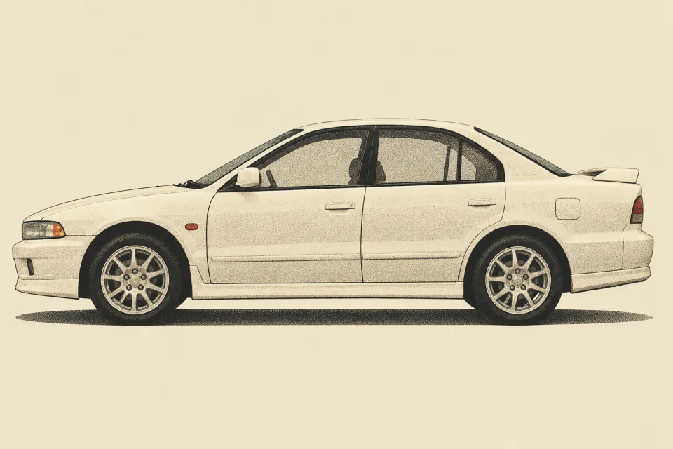 Mitsubishi Galant, иллюстрация