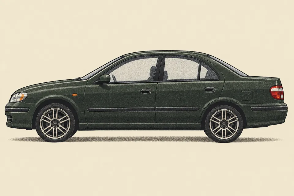 Nissan Almera N16, иллюстрация