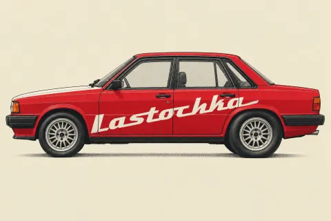 Audi 80 B2, иллюстрация