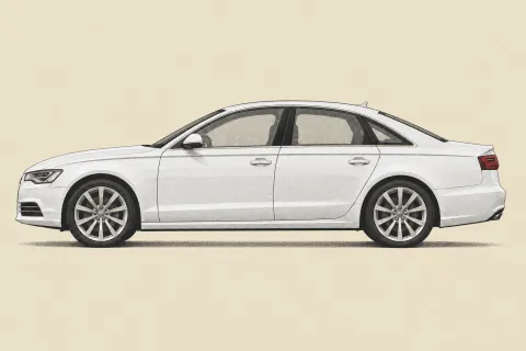 Audi A6 C7, иллюстрация