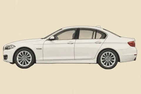 BMW 520 F10, иллюстрация