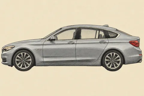 BMW 535i GT F07, иллюстрация