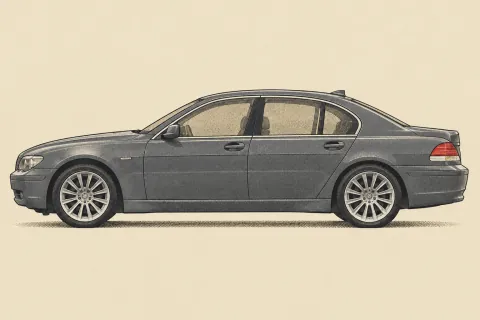BMW 7 Series E65, иллюстрация