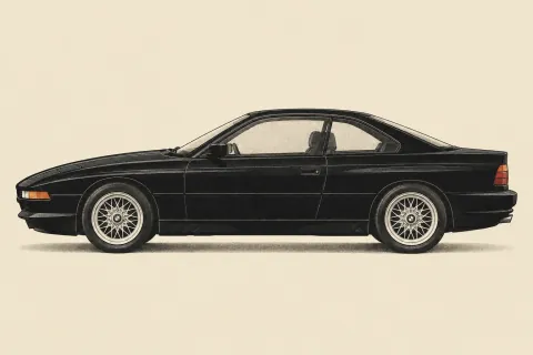 BMW 850Ci E31, иллюстрация