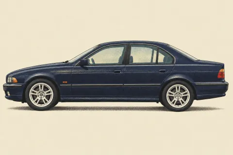 BMW 5 Series E39, иллюстрация