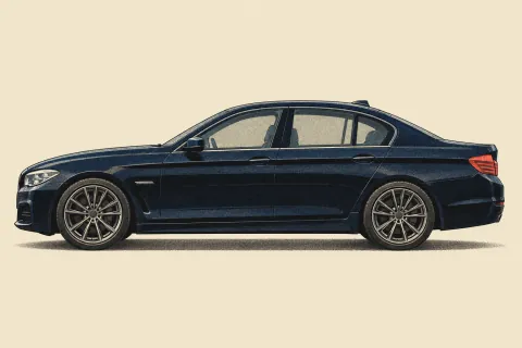 BMW 5 Series F10, иллюстрация