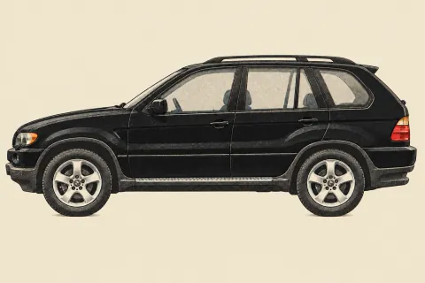 BMW X5 E53, иллюстрация
