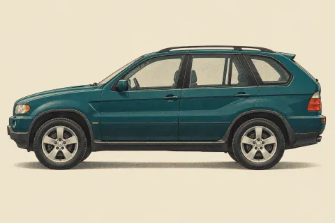 BMW X5 E53, иллюстрация