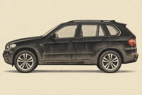 BMW X5 35d E70, иллюстрация