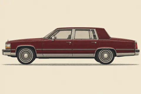 Cadillac Fleetwood, иллюстрация