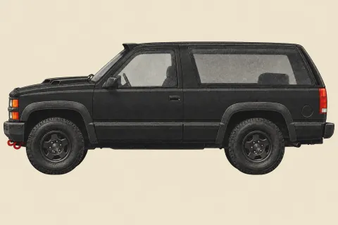 Chevrolet Blazer K5, иллюстрация