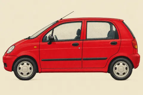 Daewoo Matiz, иллюстрация