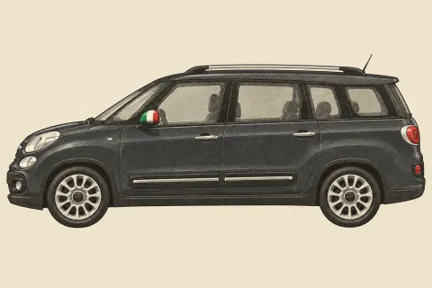 Fiat 500L, иллюстрация