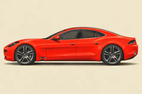 Fisker Karma, иллюстрация