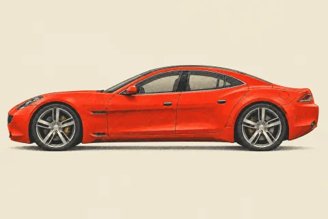 Fisker Karma, иллюстрация