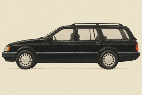 Ford Sierra, иллюстрация