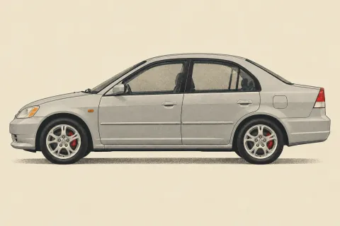 Honda Civic, иллюстрация