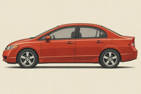 Honda Civic, иллюстрация