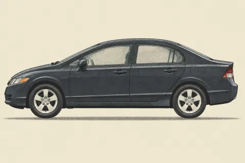 Honda Civic, иллюстрация
