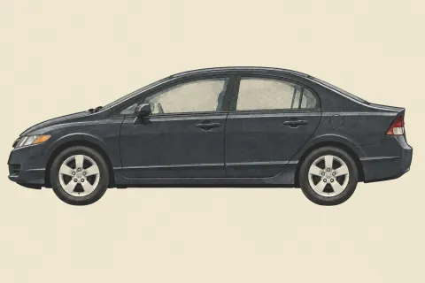 Honda Civic, иллюстрация