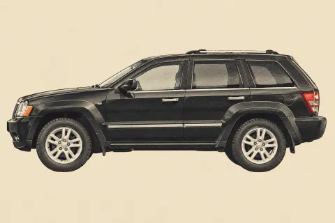 Jeep Grand Cherokee WK, иллюстрация